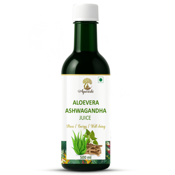 Ayurrishi Alovera Ashwagandha Juice - Image 2