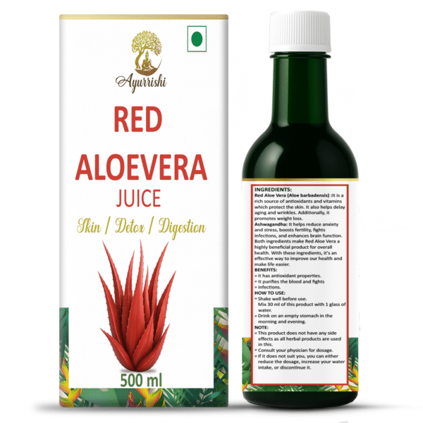 Ayurrishi Red Aloe Vera Juice